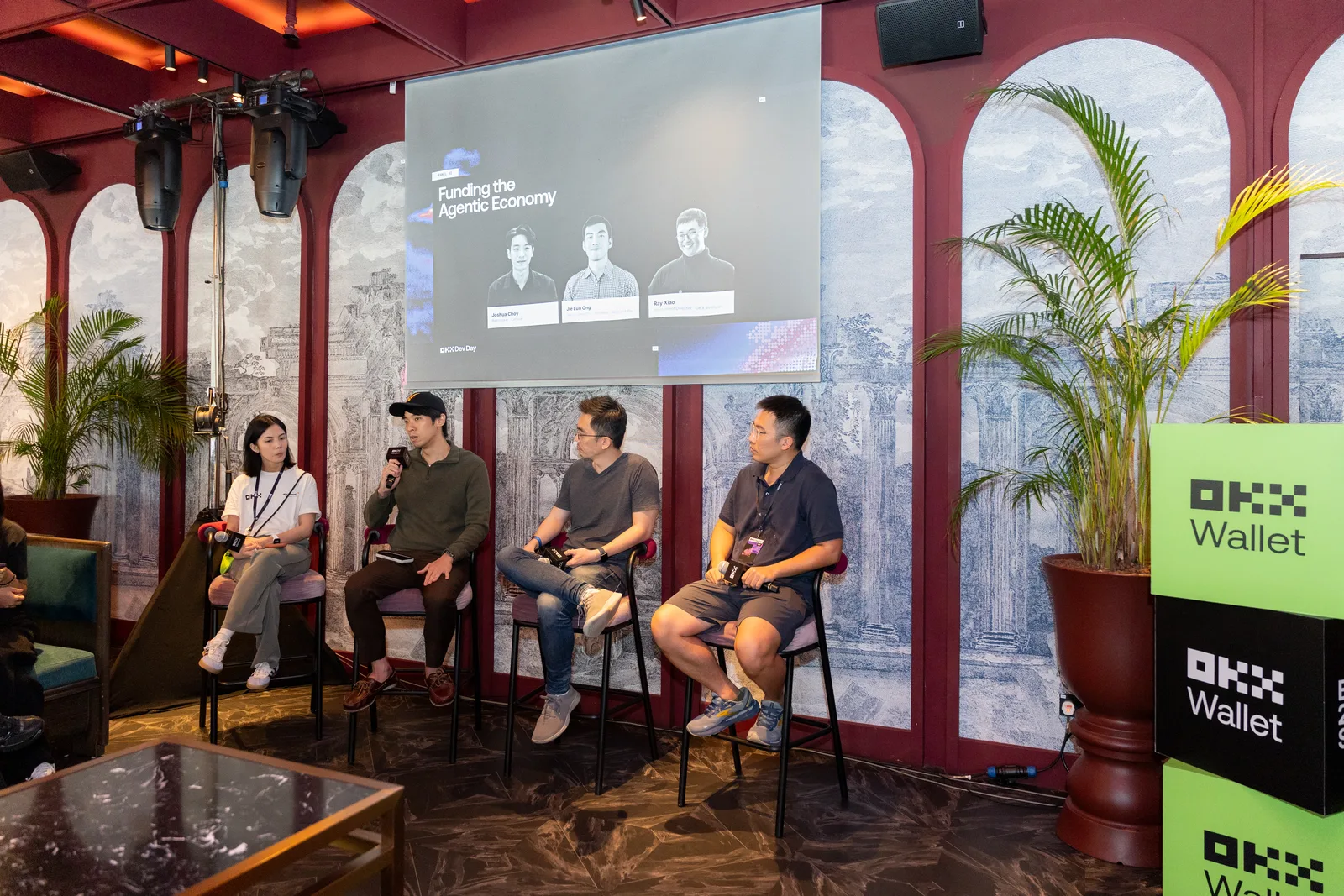 Funding the Agentic Economy panel at OKX Dev Day Singapore 2026